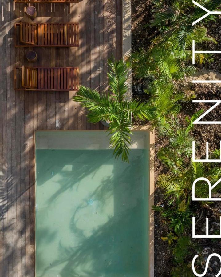 Villa Xuncari en el corazón de la selva Tulum Exterior foto