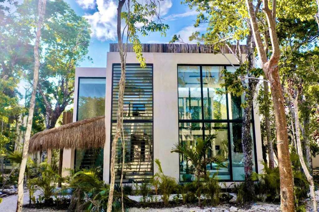 Villa Xuncari en el corazón de la selva Tulum Exterior foto
