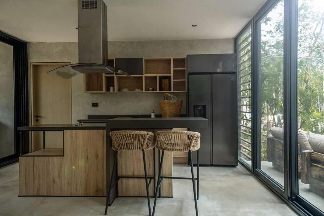 Villa Xuncari en el corazón de la selva Tulum Exterior foto