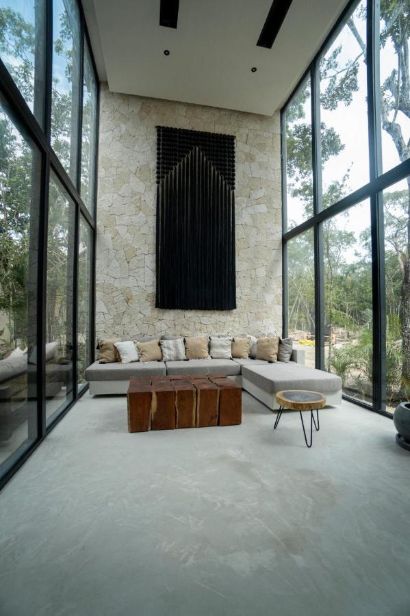 Villa Xuncari en el corazón de la selva Tulum Exterior foto