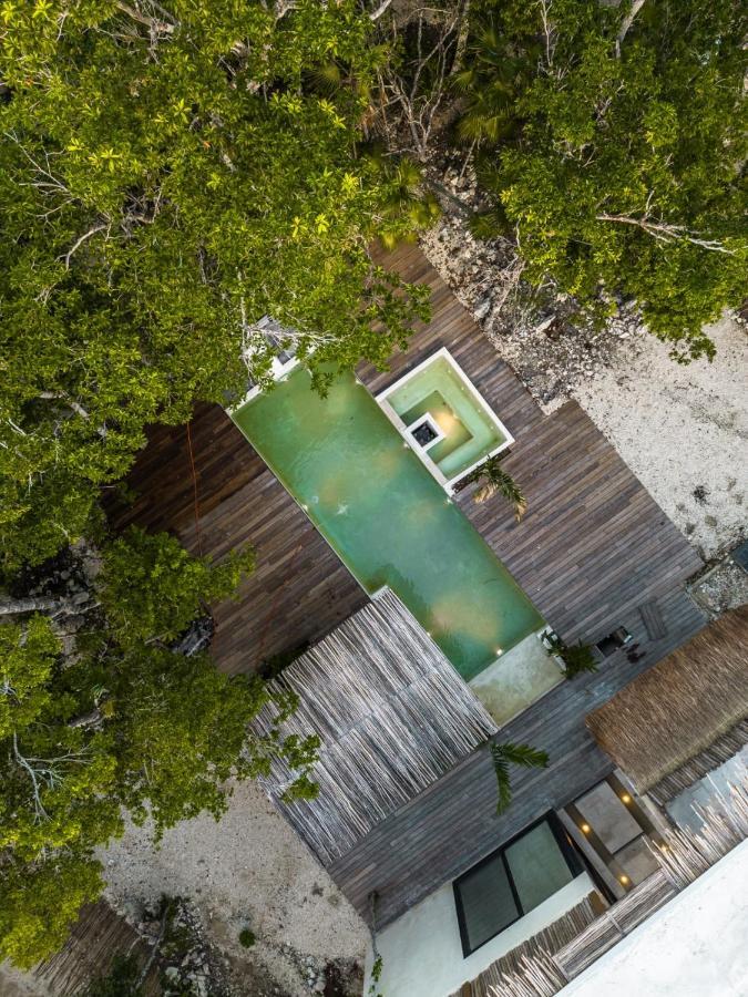 Villa Xuncari en el corazón de la selva Tulum Exterior foto