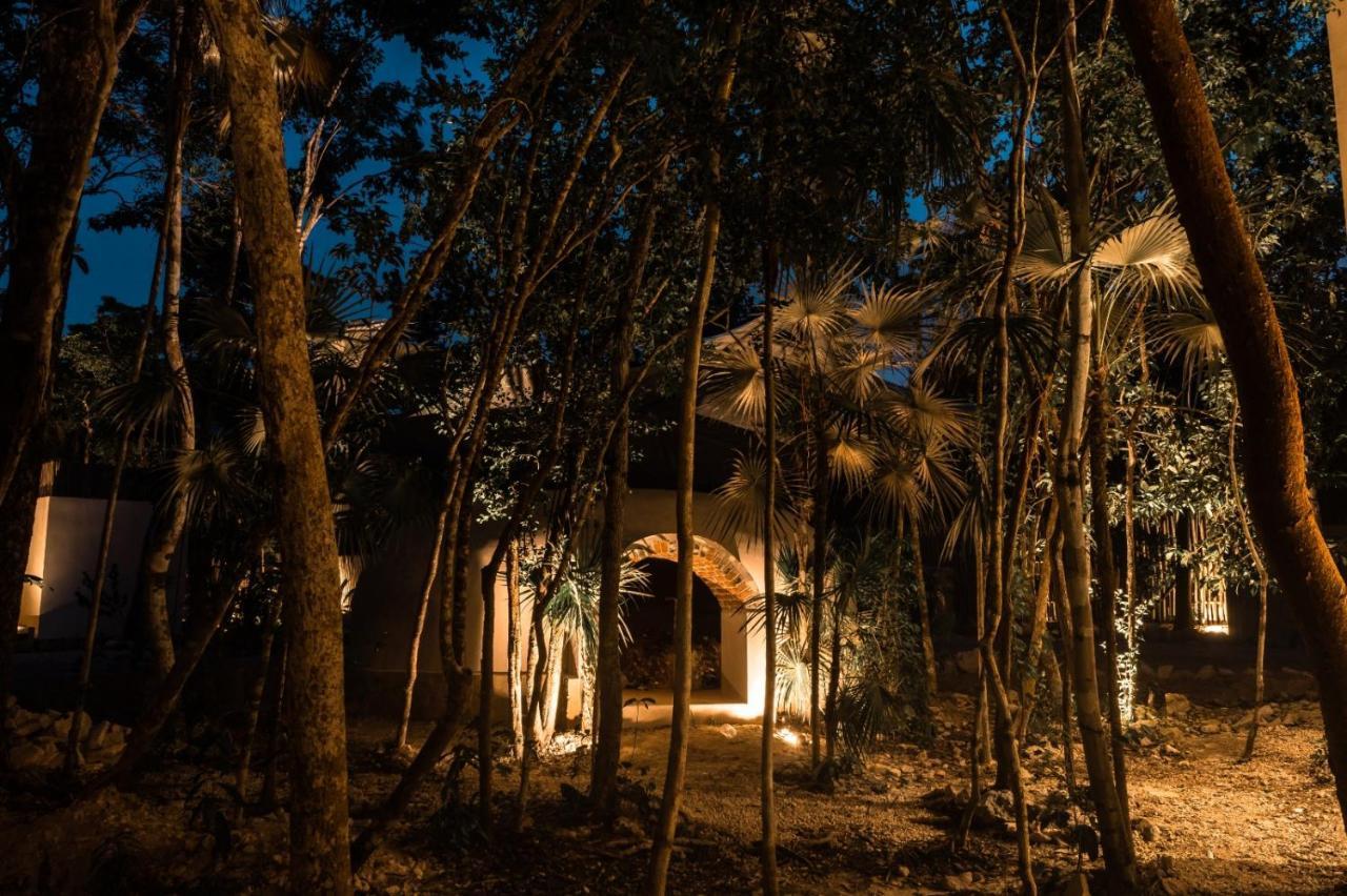 Villa Xuncari en el corazón de la selva Tulum Exterior foto