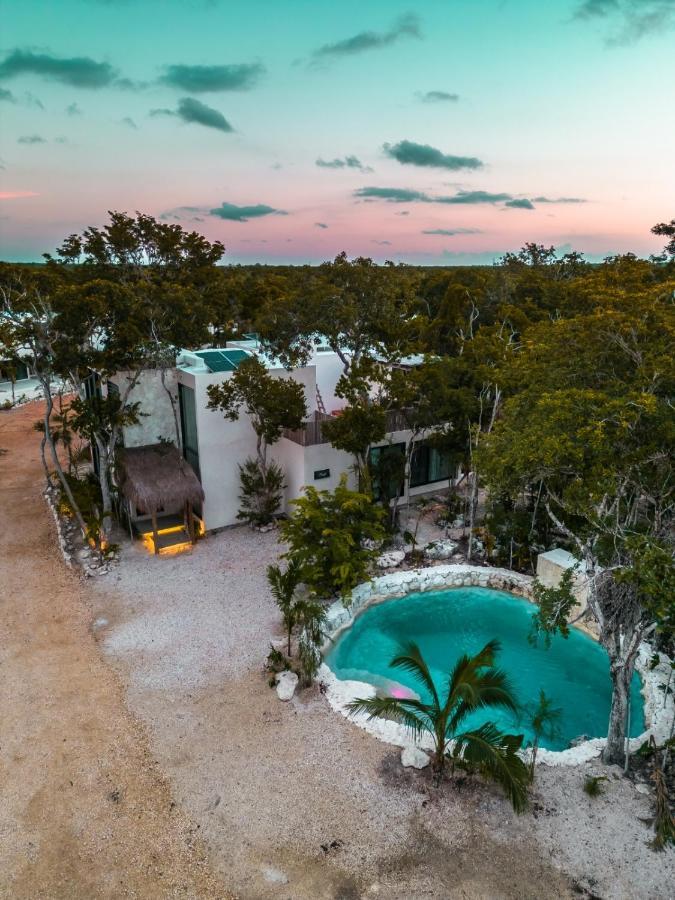 Villa Xuncari en el corazón de la selva Tulum Exterior foto