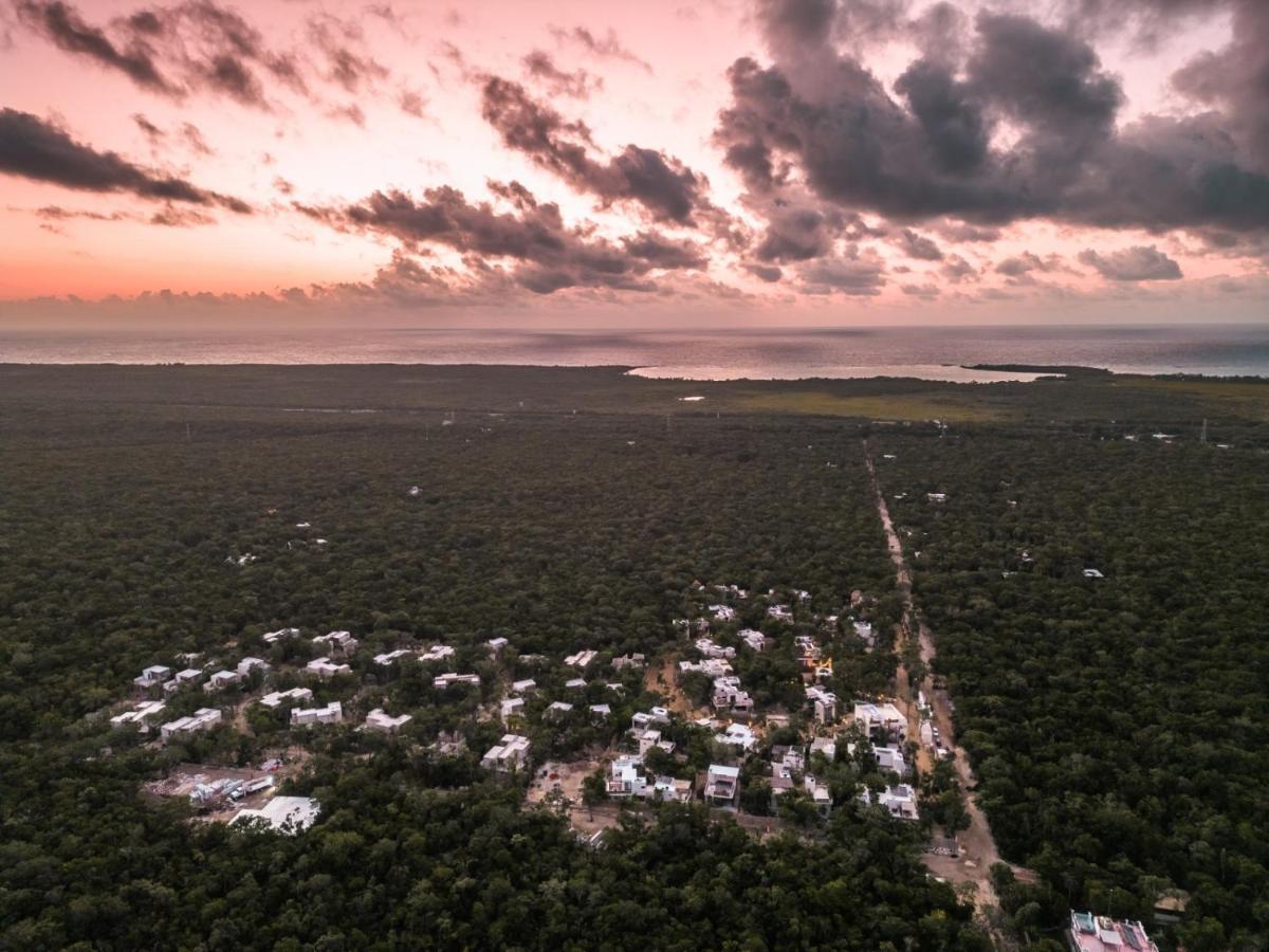 Villa Xuncari en el corazón de la selva Tulum Exterior foto