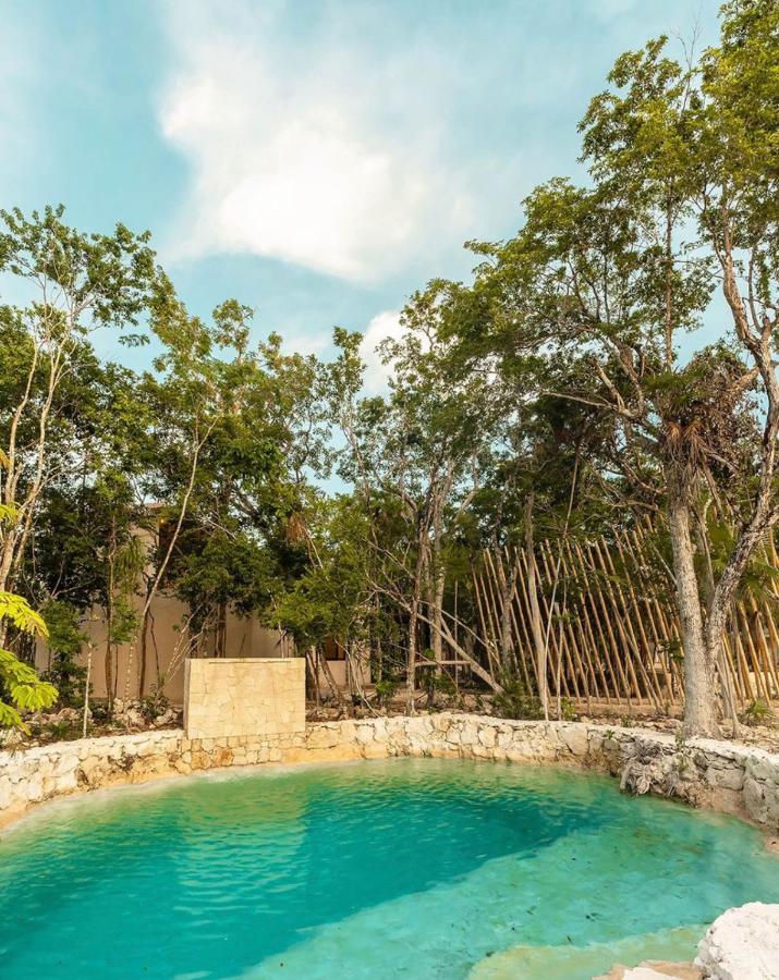 Villa Xuncari en el corazón de la selva Tulum Exterior foto