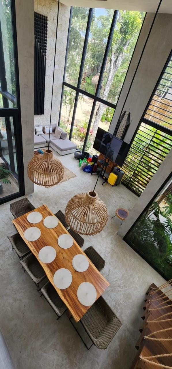 Villa Xuncari en el corazón de la selva Tulum Exterior foto