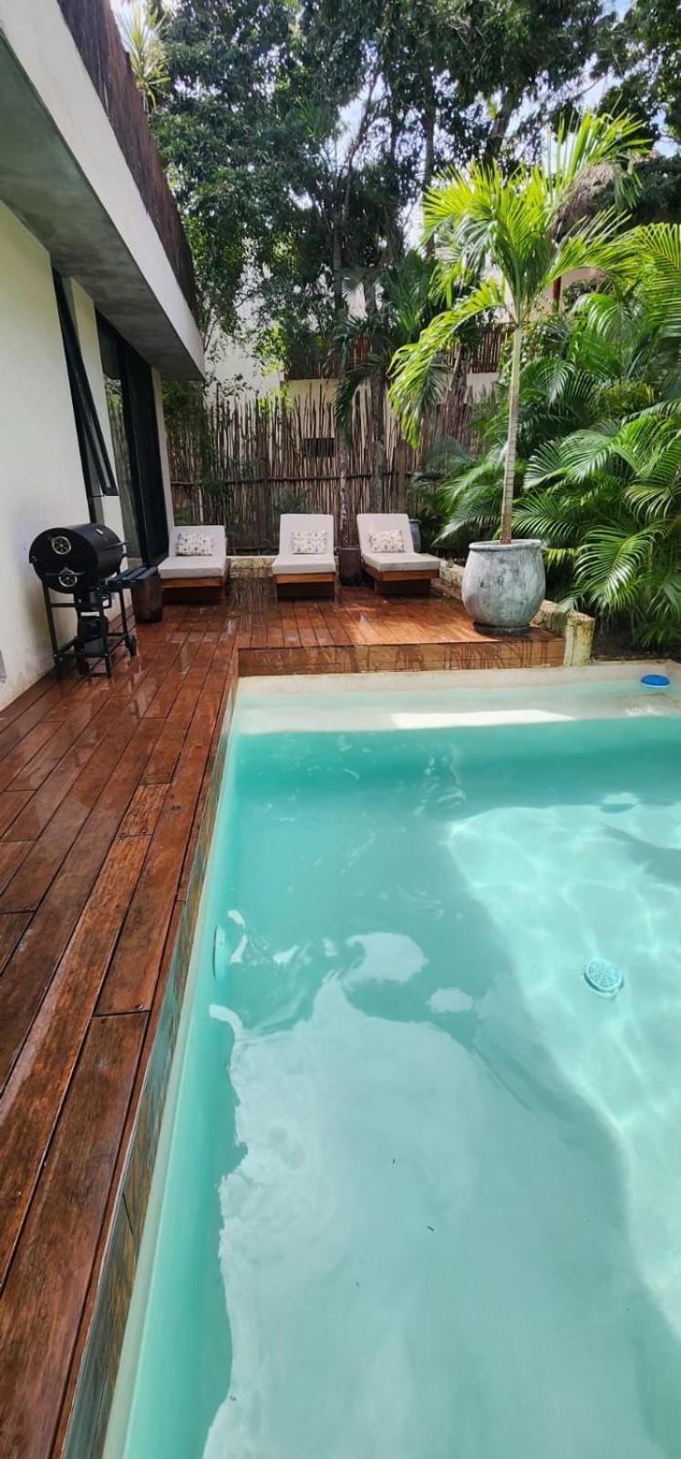 Villa Xuncari en el corazón de la selva Tulum Exterior foto